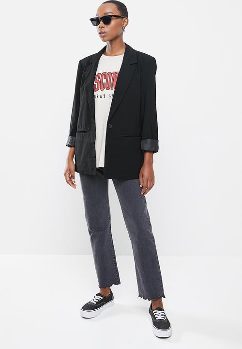 Cotton On - Ultimate casual blazer - black