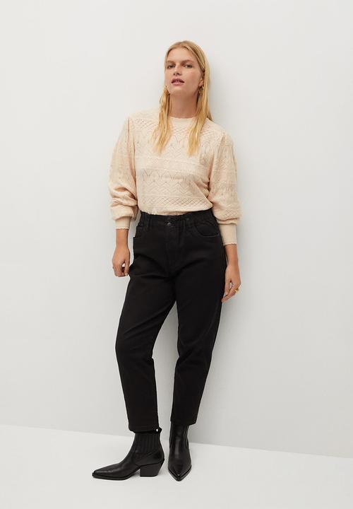 Violeta by Mango - Plus Sweater portman - beige