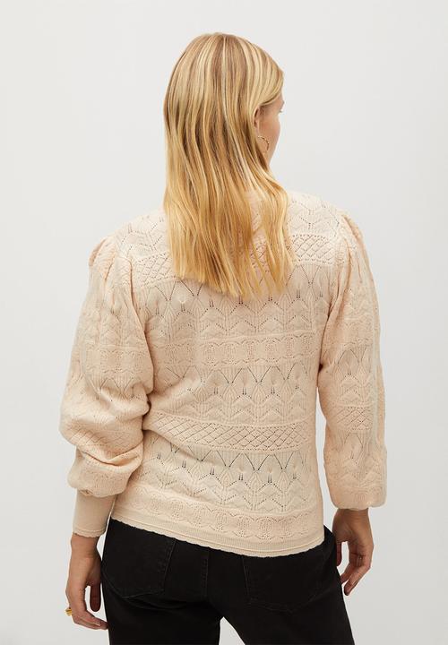 Violeta by Mango - Plus Sweater portman - beige