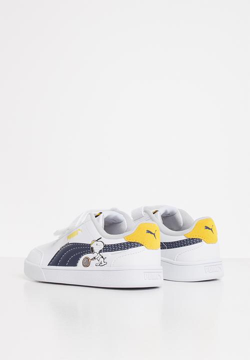 PUMA - Peanuts shuffle v sneakers - puma white/puma black-maize