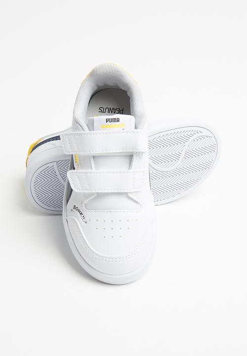 PUMA - Peanuts shuffle v sneakers - puma white/puma black-maize