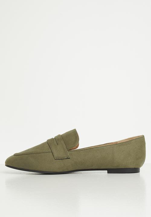 Butterfly Feet - Cola loafer - olive