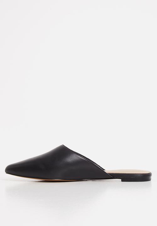 ALDO - Afiliclya leather mule - black 