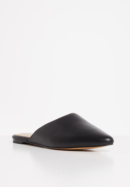 ALDO - Afiliclya leather mule - black 