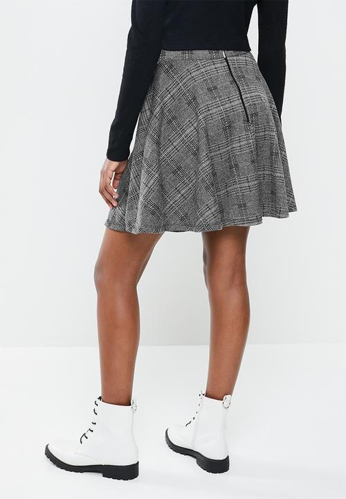 Blake - Flared circle skirt- grey 
