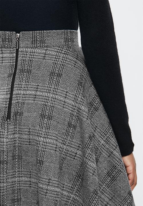 Blake - Flared circle skirt- grey 