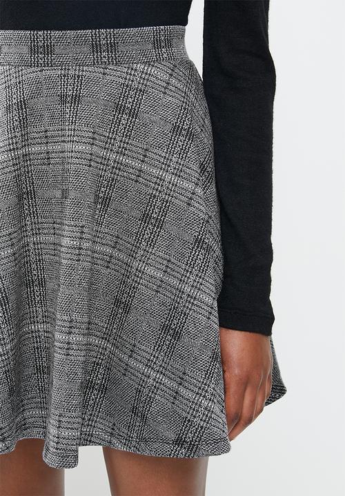 Blake - Flared circle skirt- grey 