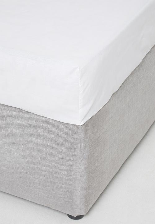 Sixth Floor - Check polycotton bedding pack - black & white