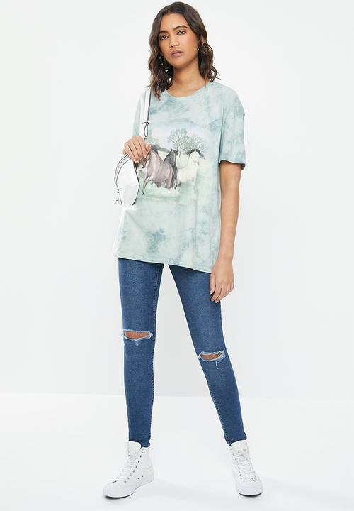 Cotton On - The original graphic tee - blue 