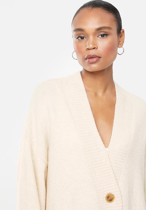 MANGO - Cardigan taldora - light beige