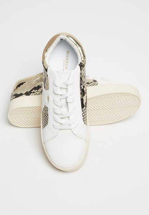 Madden Girl - Larrk sneaker - white & gold 