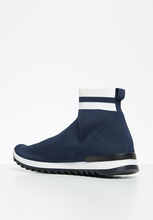Cotton On - Dresden knitted sneaker boot - navy