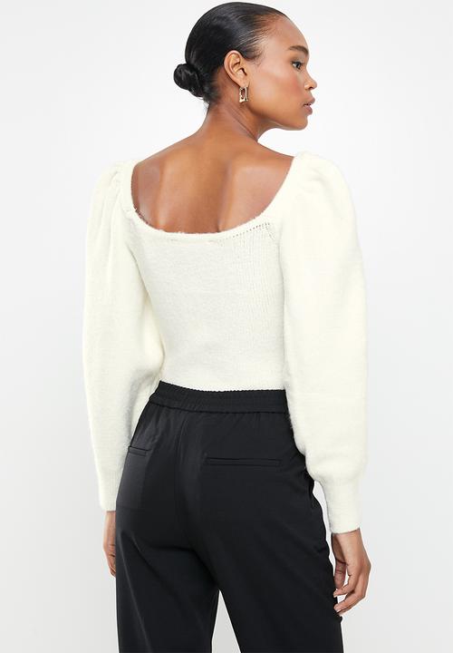 MANGO - Sweater miau - cream