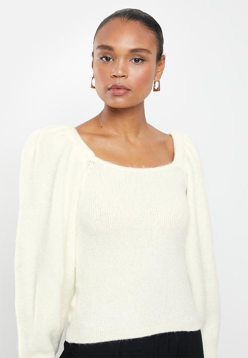 MANGO - Sweater miau - cream