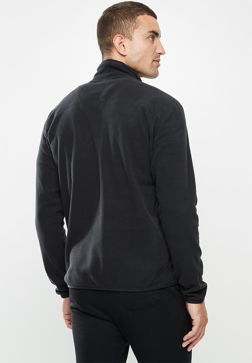 The North Face - 100 Glacier 1/4 zip - black