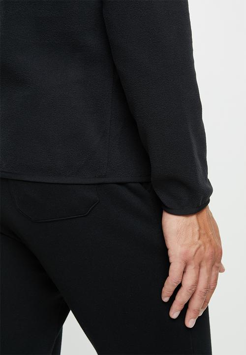 The North Face - 100 Glacier 1/4 zip - black