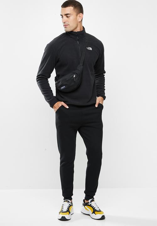 The North Face - 100 Glacier 1/4 zip - black