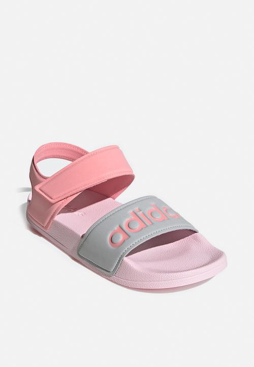 adidas Performance - Adilette sandal k - pink & grey 