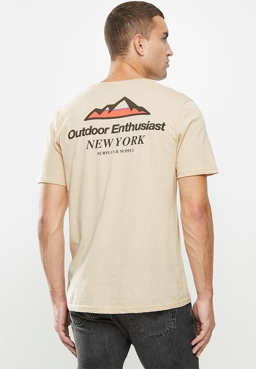 Cotton On - Tbar souvenir T-shirt - pearl