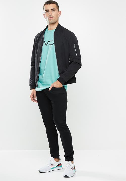 RVCA - Big rvca short sleeve tee - turquoise