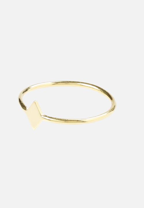 Black Betty - Diamond Stacking Ring