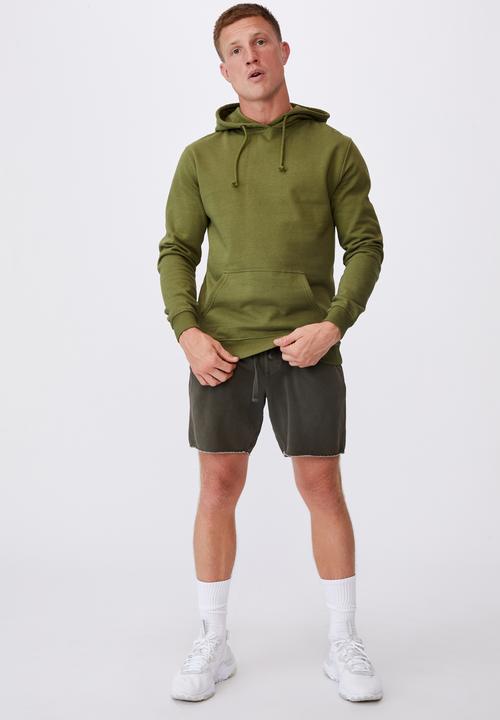Cotton On - Essential fleece pullover - olive