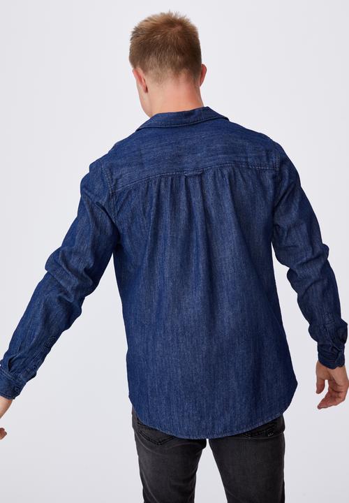 Cotton On - Fitzroy denim shirt - indigo