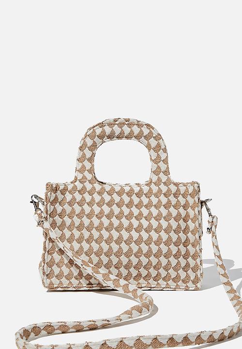 Rubi - Mini weekender tote bag - brush