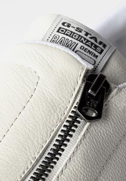 G-STAR - Cadet zip - white