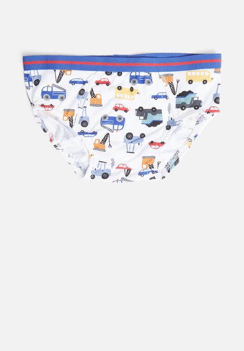 Cotton On - Boys 5 pack brief - multi