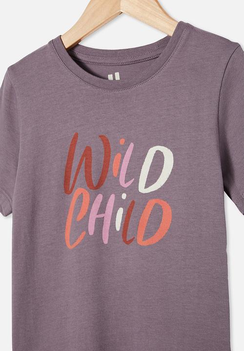 Cotton On - Penelope short sleeve tee - purple