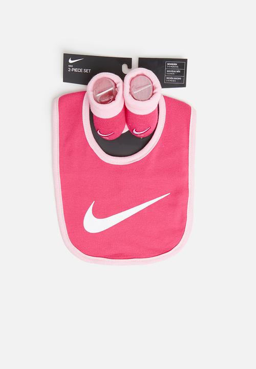 Nike - Nhn core swoosh bib bootie 2 piece - pink