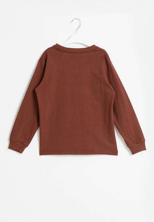 Volcom - Big blot long sleeve - brown