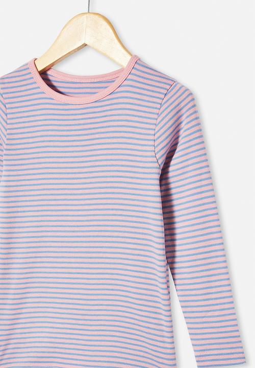 Cotton On - Jessie crew - blue & pink