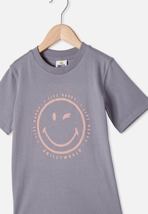 Cotton On - Co-lab short sleeve tee - purple 