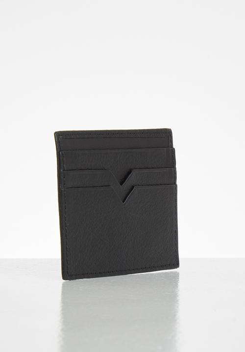Superbalist - Leather cardholder - black