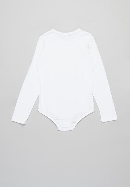 Superbalist - Girls 2 pack bodysuit - black & white 