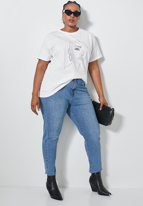 Superbalist - Slogan graphic tee - white