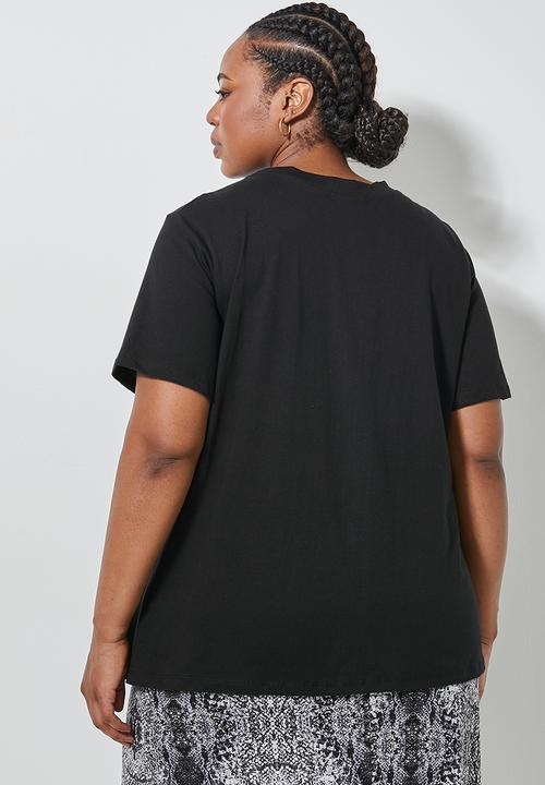 Superbalist - Slogan graphic tee - black