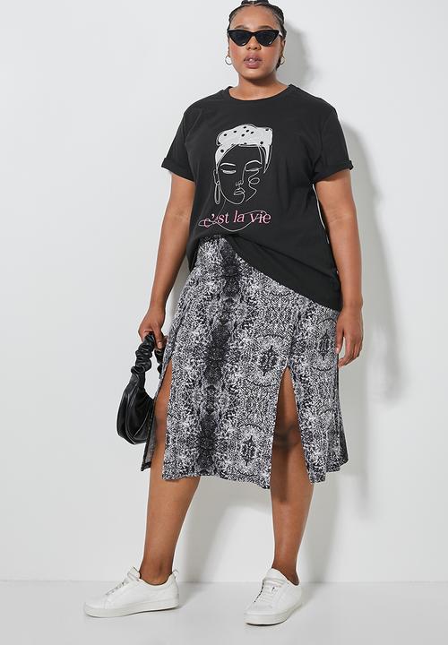 Superbalist - Slogan graphic tee - black