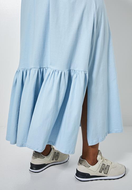 Superbalist - Tiered T-shirt dress - blue