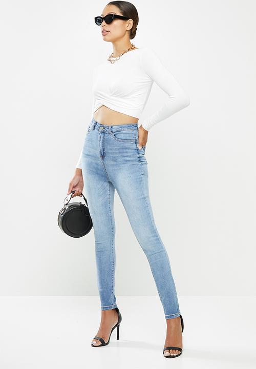 Missguided - Assets clean sinner skinny jean - blue
