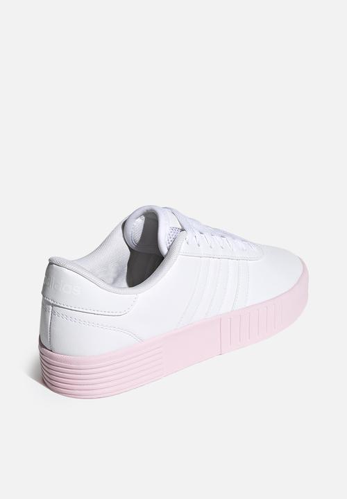adidas Originals - Court bold - ftwr white/ftwr white/clear pink