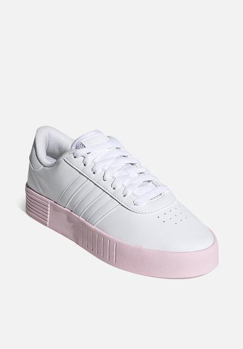 adidas Originals - Court bold - ftwr white/ftwr white/clear pink