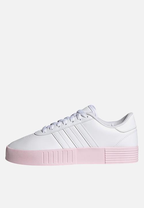 adidas Originals - Court bold - ftwr white/ftwr white/clear pink