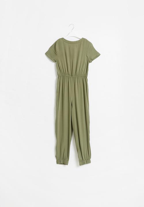 Superbalist - Girls utility jumpsuit - khaki 