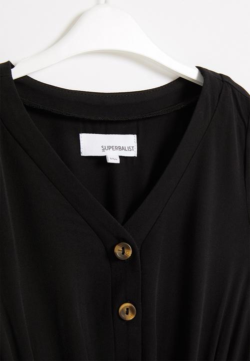 Superbalist - Girls utility jumpsuit - black
