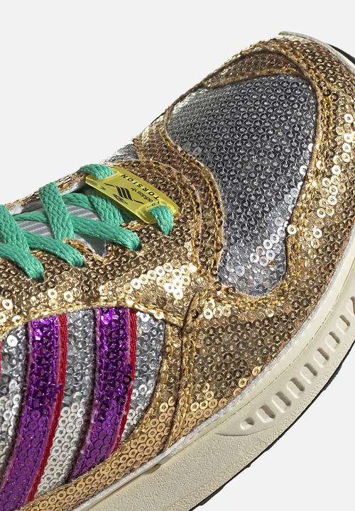 adidas Originals - ZX 6000 - crystal white/shock purple/mist sun
