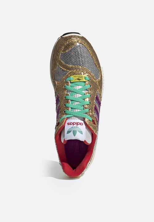 adidas Originals - ZX 6000 - crystal white/shock purple/mist sun