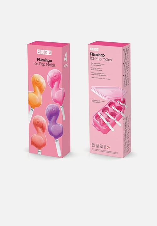 Zoku - Flamingo pop mold - pink